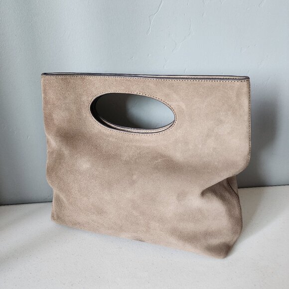 Banana Republic Suede Bag "EUC" - Picture 10 of 16